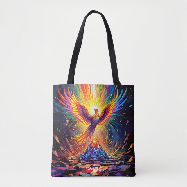 Bolsa Tote Fantasy Cute Prism Ascensão Phoenix (Frente)
