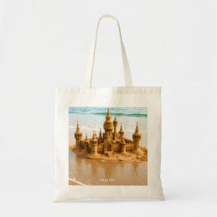 Bolsa Tote Fantasy Cute Sand Castle Beach