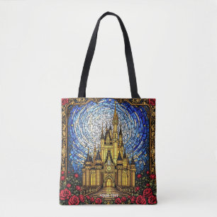 Bolsa Tote Fantasy Cute StainGlass Castle