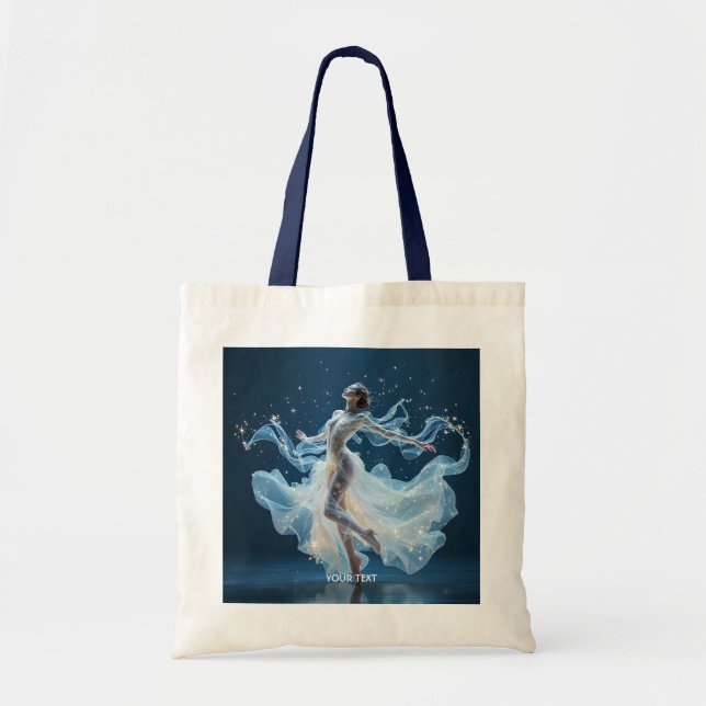 Bolsa Tote Fantasy Cute Stars Lady Dancing (Frente)