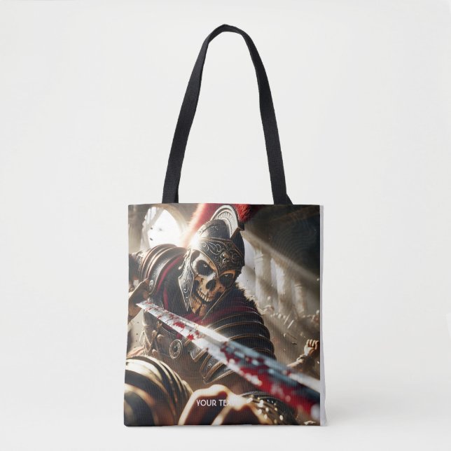 Bolsa Tote Fantasy Cute Warrior Ancial Armor (Frente)