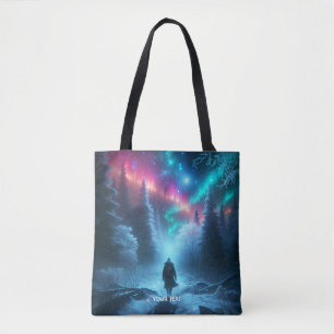 Bolsa Tote Fantasy Cute Winter Path Snow