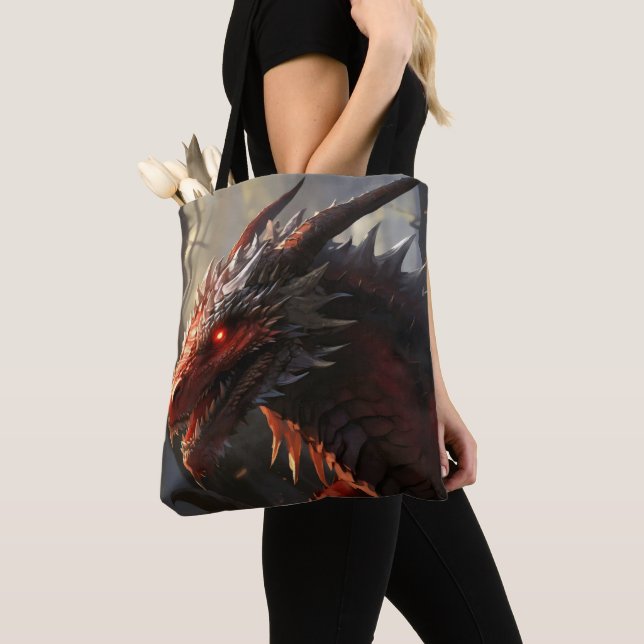 Bolsa Tote Fantasy Dragon (Close Up)