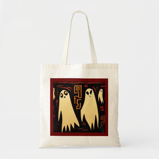 Bolsa Tote Fantasy egípcia fantasma dia 2 (Frente)