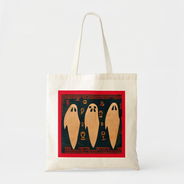 Bolsa Tote Fantasy egípcia fantasma dia 4 (Frente)