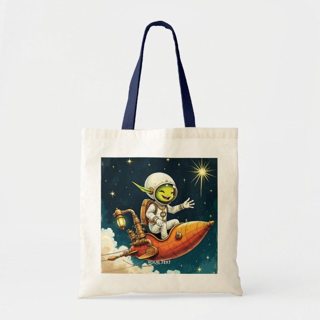 Bolsa Tote Fantasy - Envio de Alienígena (Frente)
