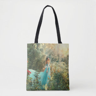 Bolsa Tote Fantasy Princess: Summer Nature Vintage.