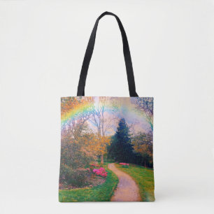 Bolsa Tote Fantasy Rainbow Garden
