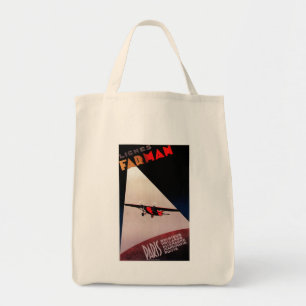Bolsa Tote Farman Airlines Farman 300 Monoplane Promo Poste