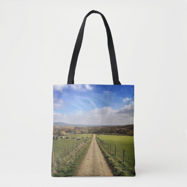 Bolsa Tote Farms | English Countryside Dirt Road (Frente)