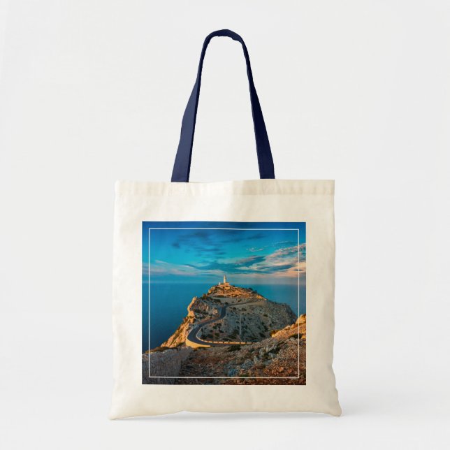 Bolsa Tote Faróis | Ilhas Baleares, Espanha (Frente)