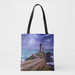 Bolsa Tote Faróis   Petit Minou Lighthouse França