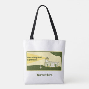 Bolsa Tote Farol da Cabeça Duncansby