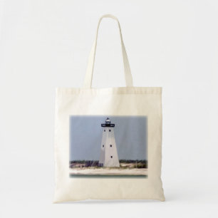 Bolsa Tote Farol da ilha do navio