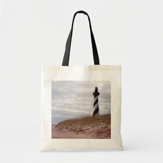 Bolsa Tote Farol de Cape Hatteras (Frente)