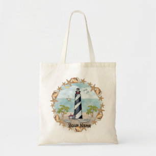 Bolsa Tote Farol de Conchas da Flórida 