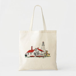 BOLSA TOTE FAROL DE WHITEFISH POINT, MICHIGAN