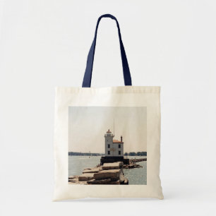 Bolsa Tote Farol do Lago Erie