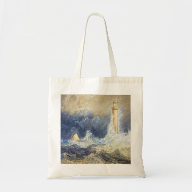 Bolsa Tote Farol Joseph Mallord William Turner da rocha de (Frente)