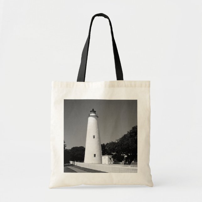 Bolsa Tote Farol Ocracoke (Frente)