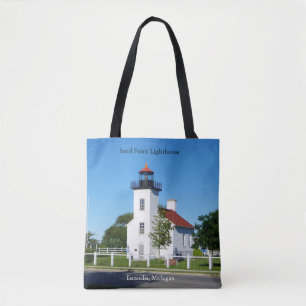 Bolsa Tote Farol Sand Point por toda a mala