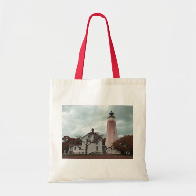 Bolsa Tote Farol Sandy Hook (Frente)