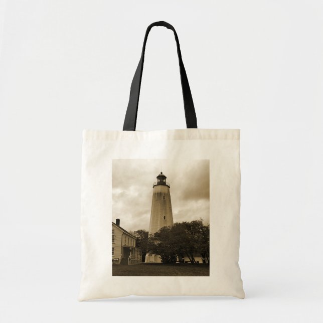 Bolsa Tote Farol Sandy Hook (Frente)