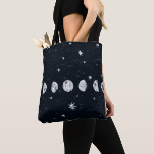 Bolsa Tote Fases da lua