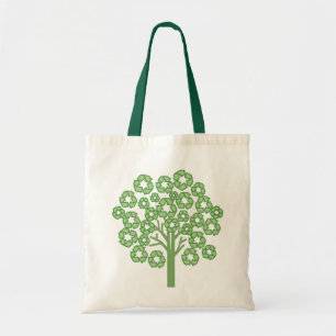 Bolsa Tote Fashionably verde