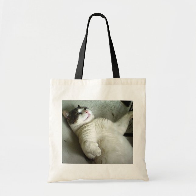 Bolsa Tote Fatboy Babushka que encontra-se para baixo (Frente)