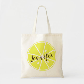 Bolsa Tote Fatia de suco de limão, frutas de verão Judy