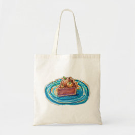 Bolsa Tote Fatia de Torta de Abóbora