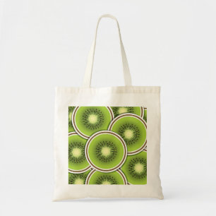 Bolsa Tote Fatias de fruta de kiwi funky