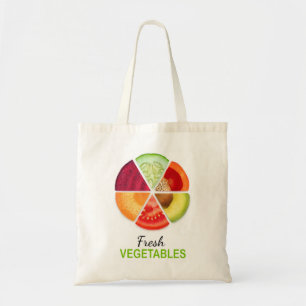 Bolsa Tote Fatias vegetais