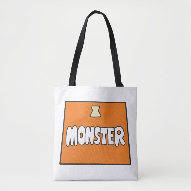 Bolsa Tote Fato da Pikamee, Monstro  (Frente)