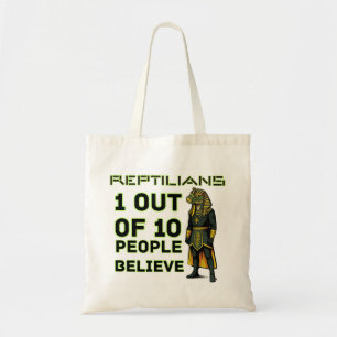 Bolsa Tote Fato reptiliano desagradável