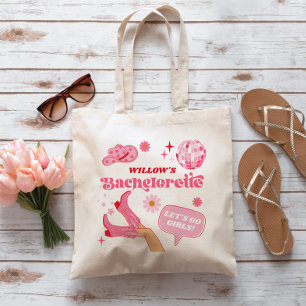 Bolsa Tote Favor de despedida de solteira Last Disco Rodeo