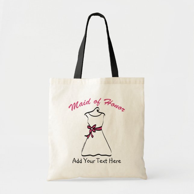 Bolsa Tote Favoritos de madrinha de casamento (Frente)