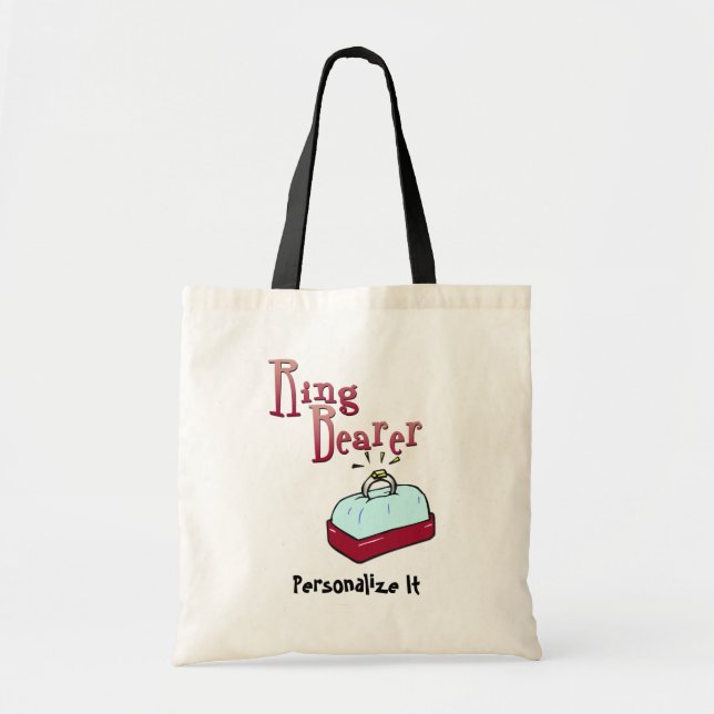 Bolsa Tote Favoritos e Camisetas do Ringbearer (Frente)