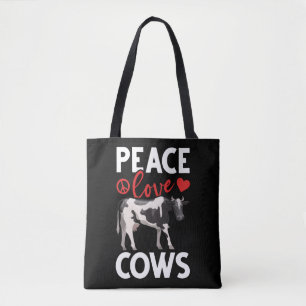 Bolsa Tote Fazenda da Paz de Vaca e Humor Animal