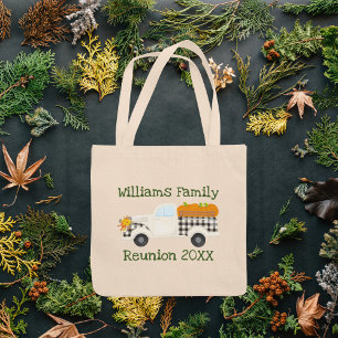 Bolsa Tote Fazenda de Reunião Familiar Caminhão Corresponde