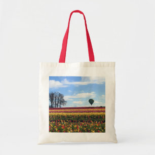 Bolsa Tote Fazenda de Tulipas de Sapato de Madeira, Woodburn,