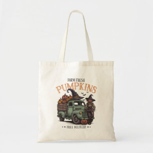 Bolsa Tote Fazenda Fresca do Dia das Bruxas de Entrega Gratui