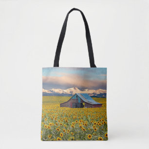 Bolsa Tote Fazendas Campo de girassol