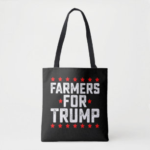 Bolsa Tote Fazendeiros para Eleição Presidencial Trump Vintag