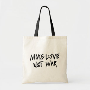 Bolsa Tote Fazer Amor Não Guerra