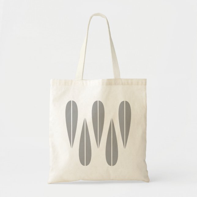 Bolsa Tote Fazer Cinza MCM (Frente)