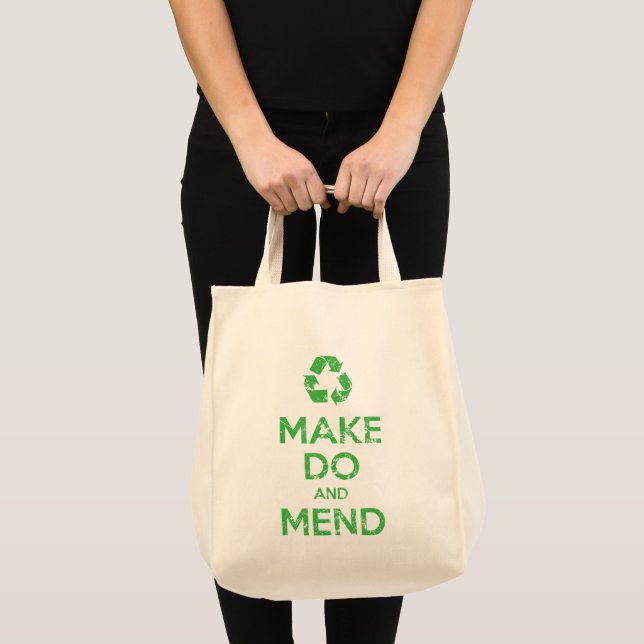 Bolsa Tote Fazer com e Mend (Frente (produto))