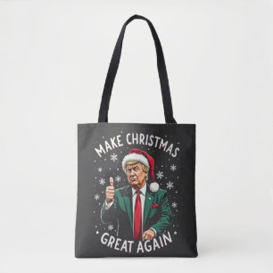 Bolsa Tote Fazer Excelente De Natal Novamente Feio Trump Do S