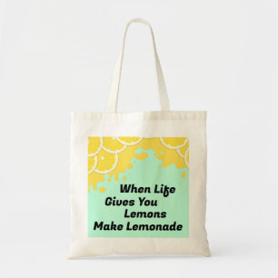 Bolsa Tote Fazer Saco de Toque de Limonada